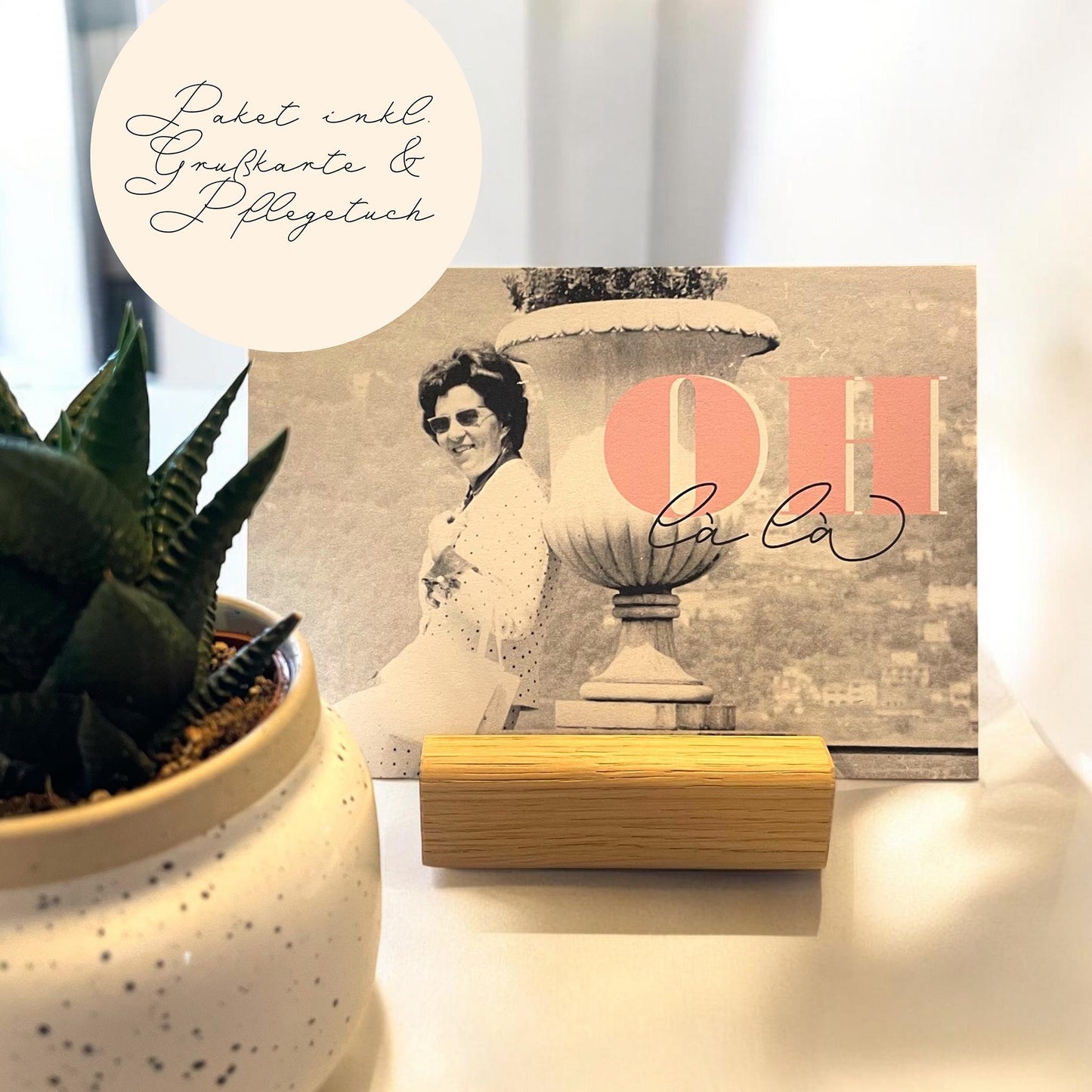 Ohrring »Frida« | allergikerfreundlich | Edelstahl vergoldet | olivefarbenes Acryl | Acetat | leichte Statementohrringe | Schmuck | Geschenk