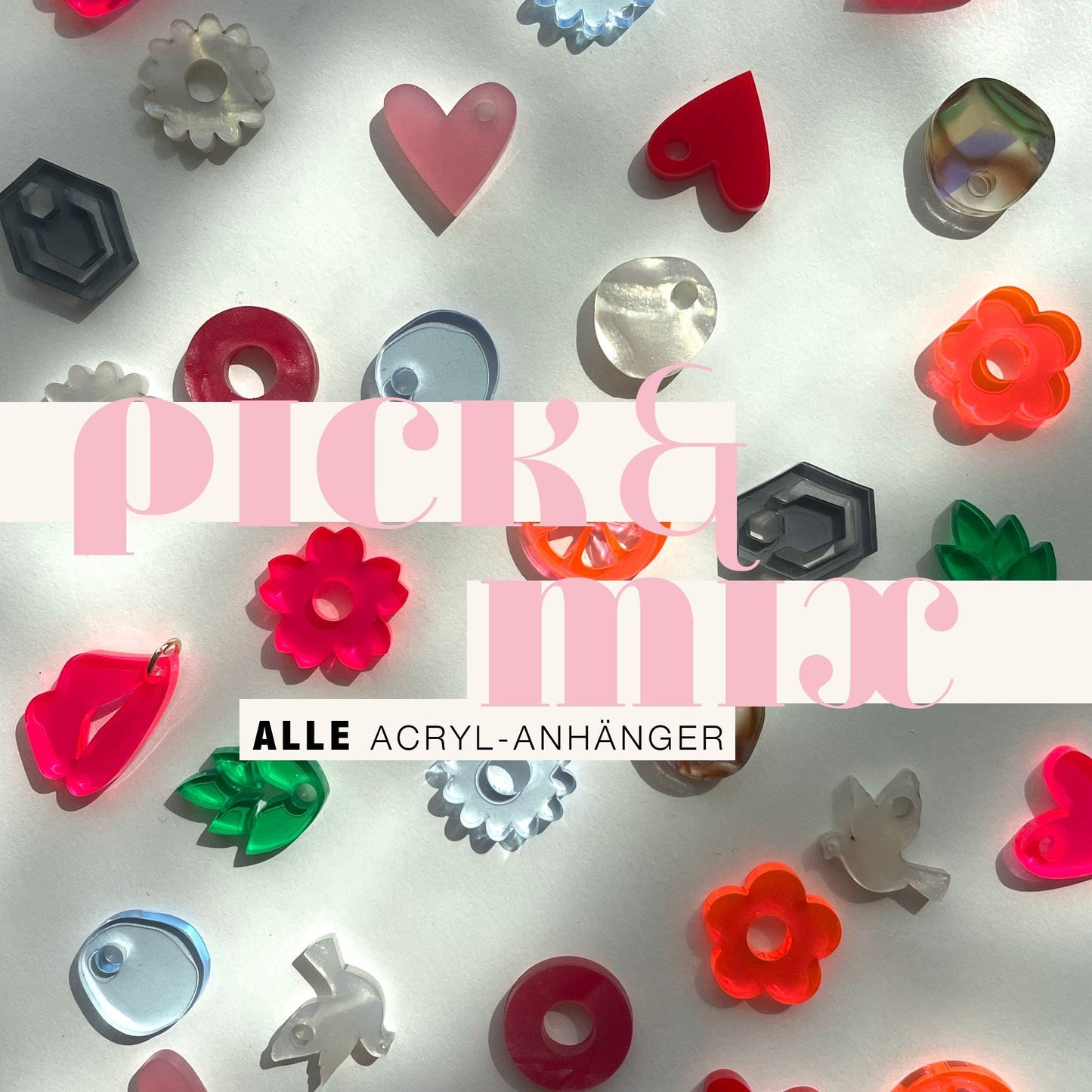 Acryl-Anhänger »Pick & Mix« | alle Varianten für Acryl-Anhänger als Paar einzeln bestellbar