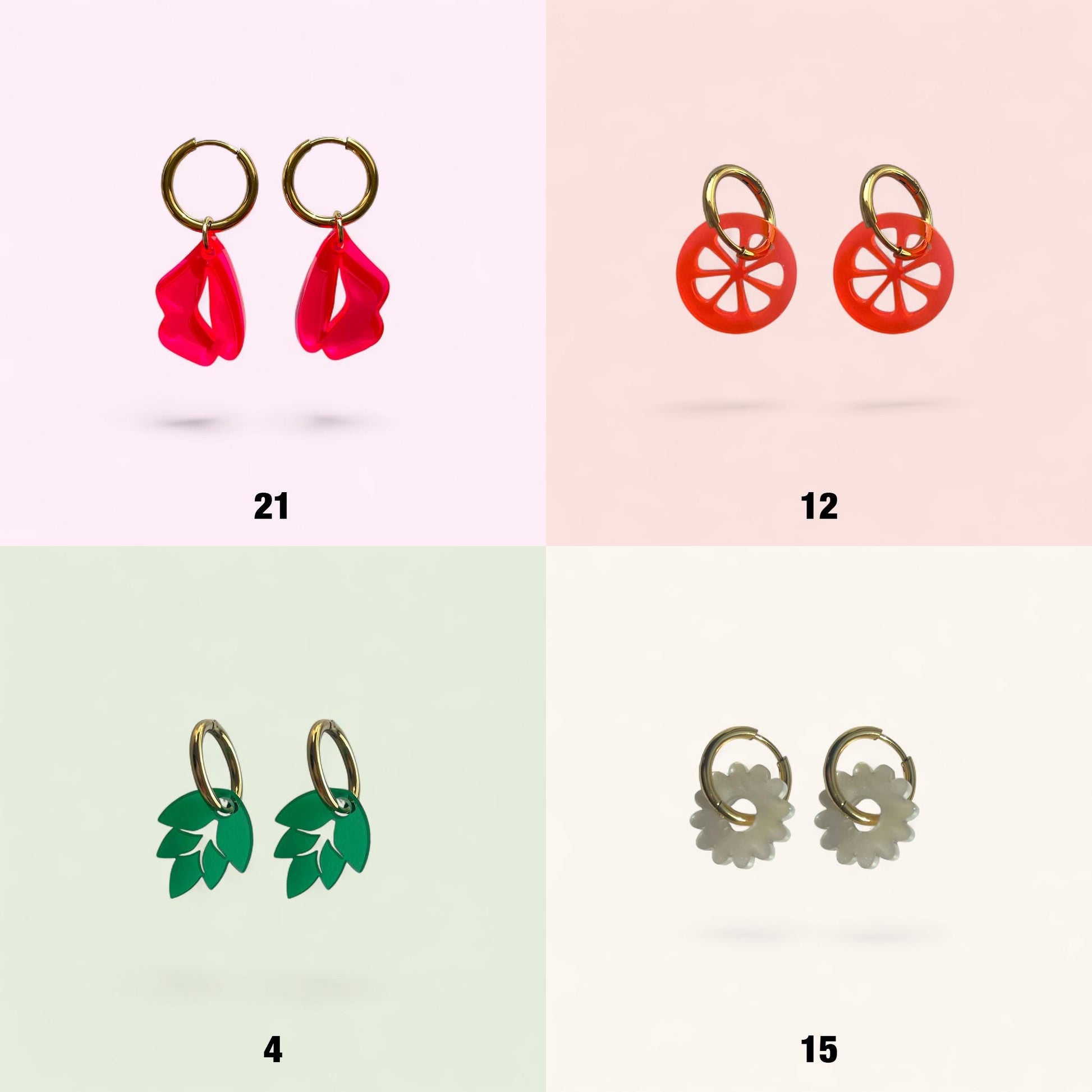 Acryl-Anhänger »Pick & Mix« | alle Varianten für Acryl-Anhänger als Paar einzeln bestellbar