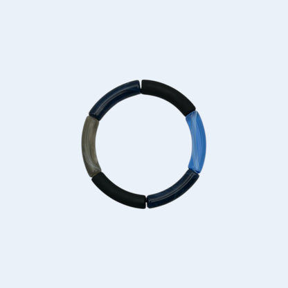 Tubearmband »Louise« | Acrylperlen | Armschmuck | retro | Bracelets | Geschenk